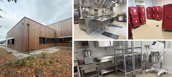 Photos de la cuisine municipale