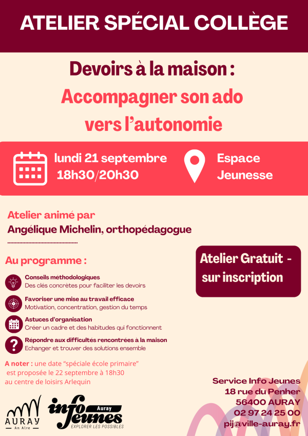 aide aux devoirs