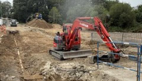 Pont Anne de Bretagne : les travaux avancent !