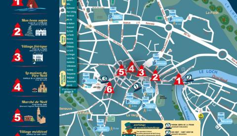 Parkings et accueils handicap pour les festivités de Noël