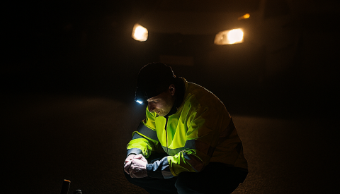 Inspections nocturnes sur les réseaux d’assainissement