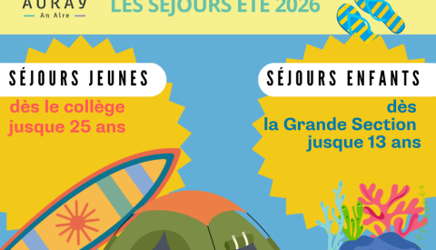 🌞Séjours été Enfants-Jeunes | Inscriptions et programmes