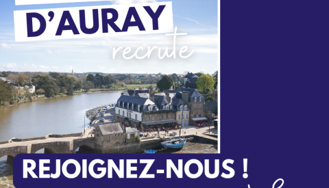 📢 La Ville d'Auray recrute
