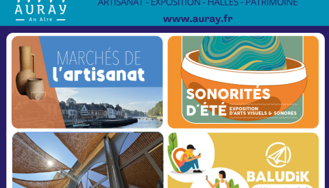 📅 Ce week-end 🏺Artisanat 🎨Exposition 🐟Halles 📱Patrimoine