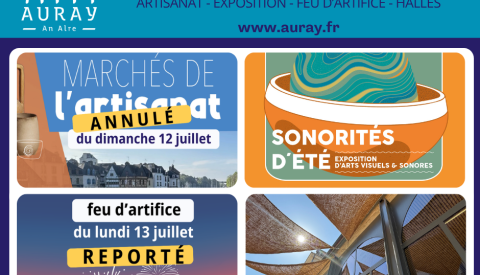 📅 Ce week-end 🏺Artisanat 🎨Exposition 🎆Feu d'artifice 🐟Halles
