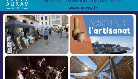 📅 Ce week-end 🎶 Concert 🏺 Artisanat 🖼️ Exposition 🧺 Halles