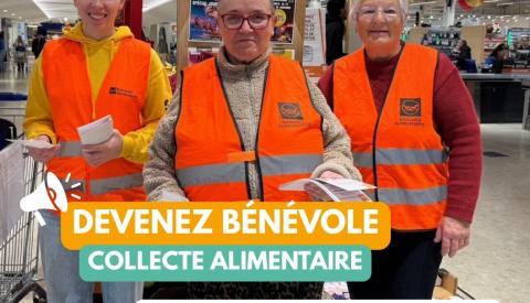 📢 Devenez bénévole pour la collecte de la Banque Alimentaire