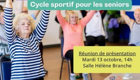 📢 Prévention des chutes pour les séniors : réunion de présentation