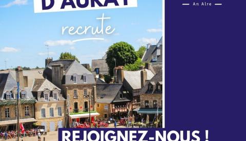 📢 La Ville d'Auray recrute :