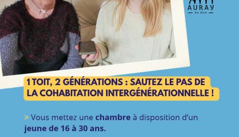 🏠 1 toit 2 générations : osez la cohabitation intergénérationnelle !