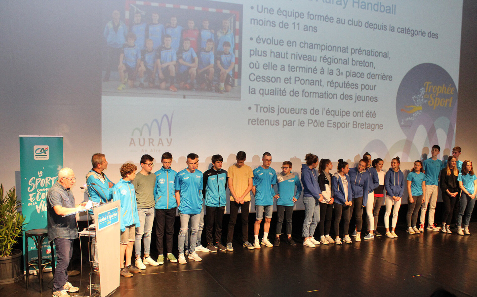 Auray : les équipes jeunes nominés au Trophée du sport 2019 Auray : les équipes jeunes nominés au Trophée du sport 2019