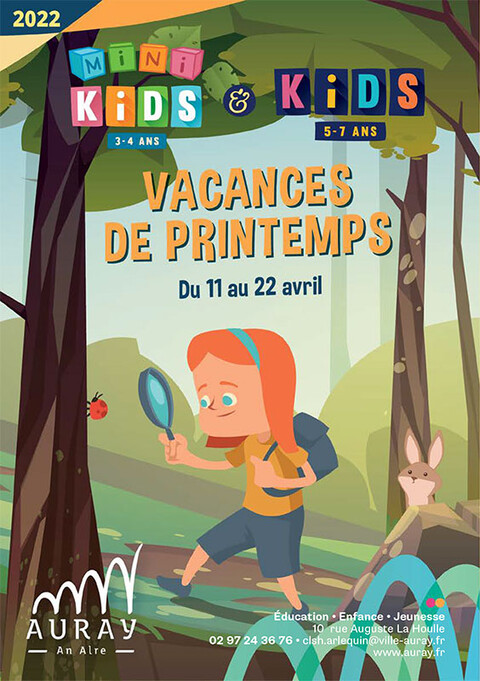 Programme vacances_Kids mini kids_Printemps 2022