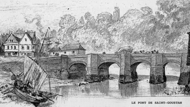 Le pont de Saint-Goustan